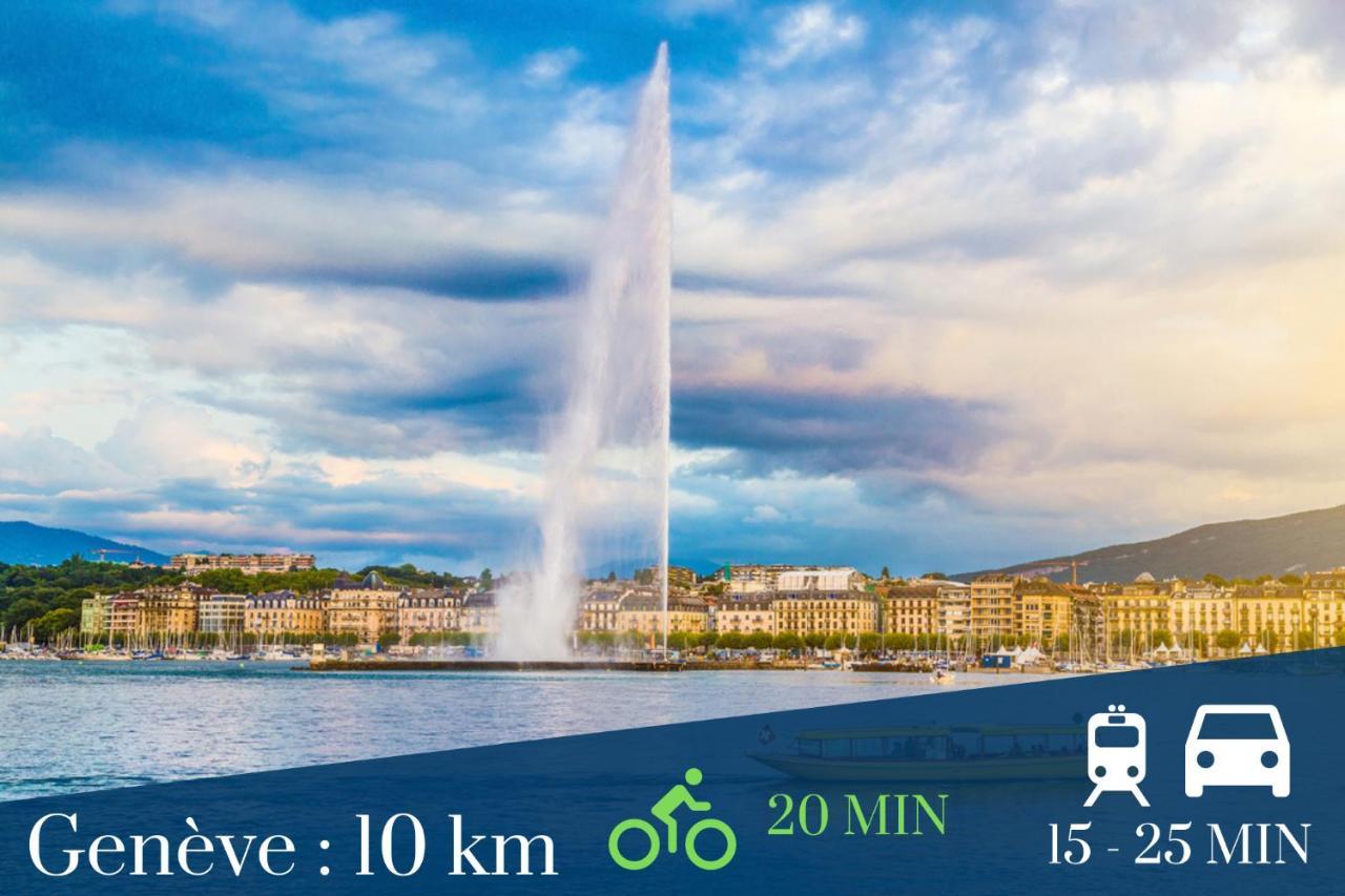 Homey Cycy - New / Free Parking / Hyper-Centre / Proche Geneve Аннемас Экстерьер фото